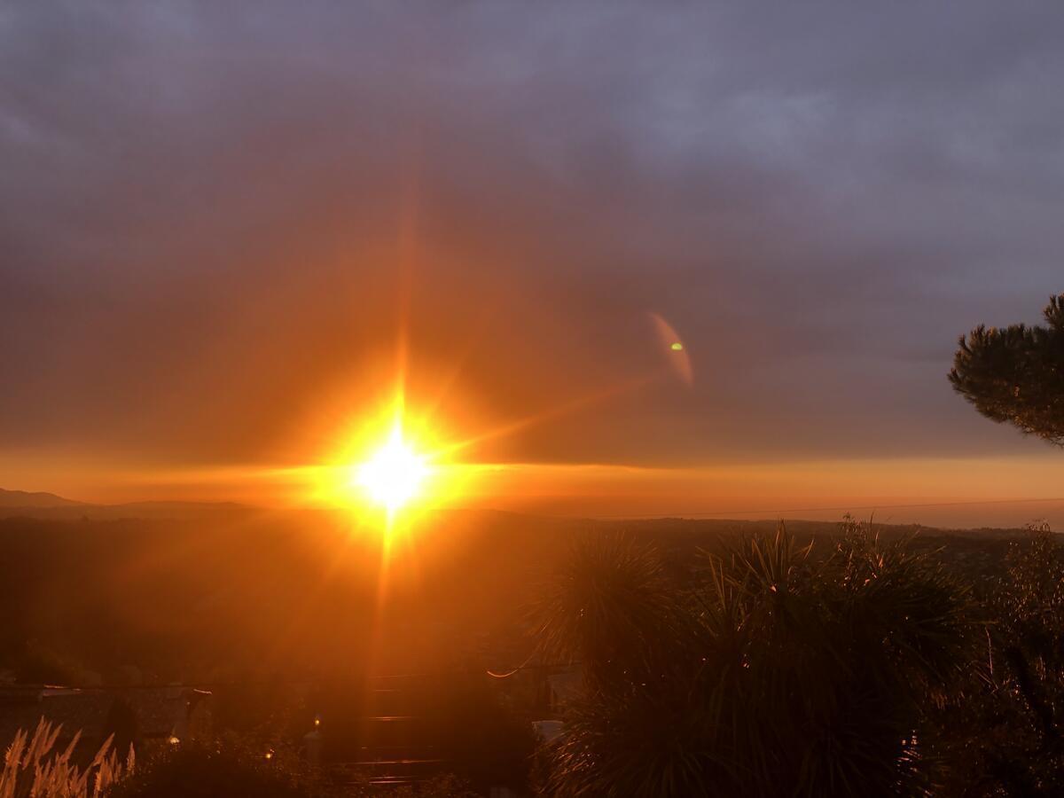 "Aux Balcons Du Riou" Avec Vue Mer 180 Degres Vence Exteriör bild