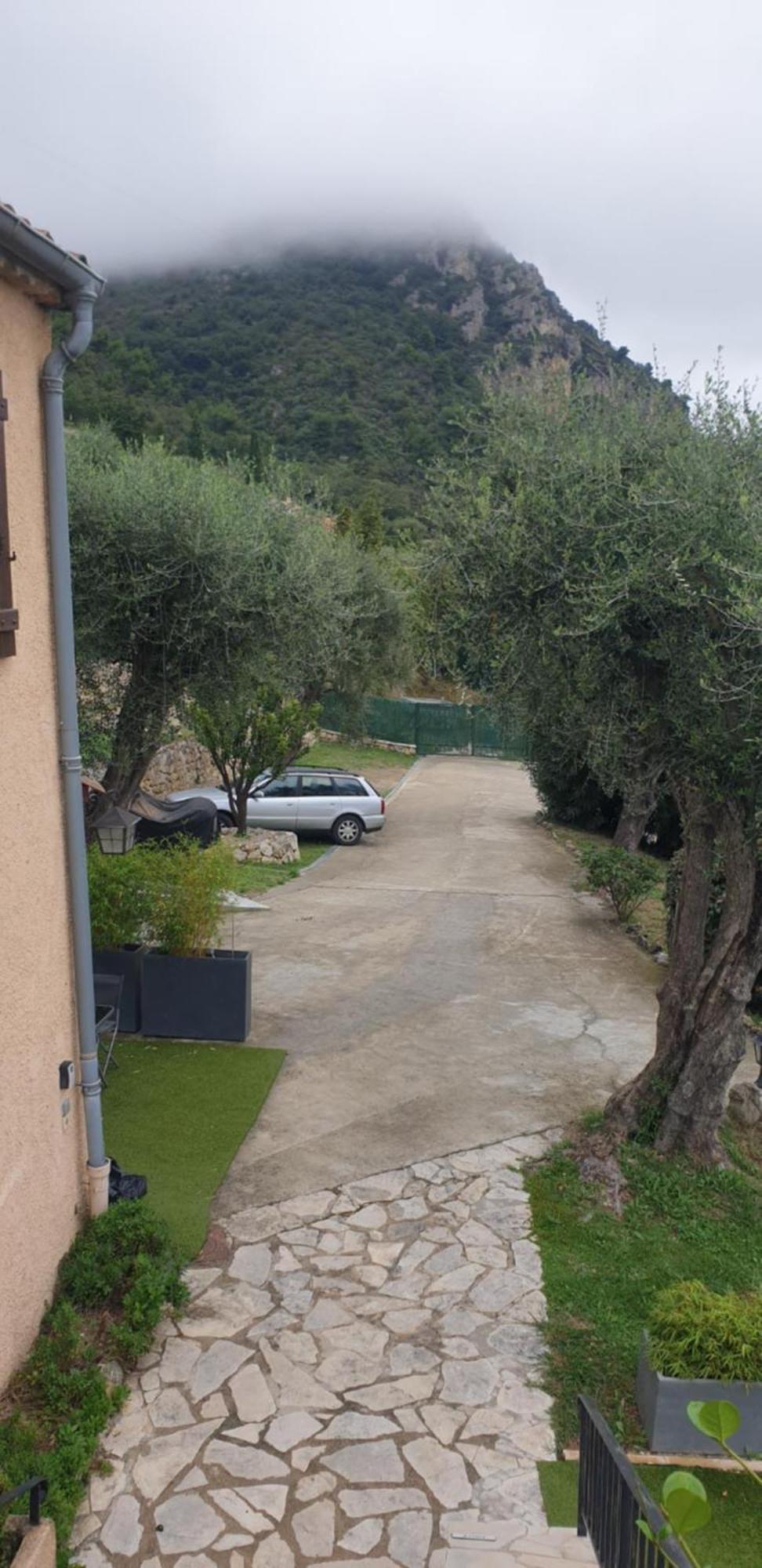 "Aux Balcons Du Riou" Avec Vue Mer 180 Degres Vence Exteriör bild